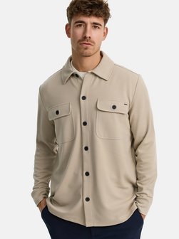 Artikelbild Herren Hemd Langarm - INNello von Indicode in taupe uni