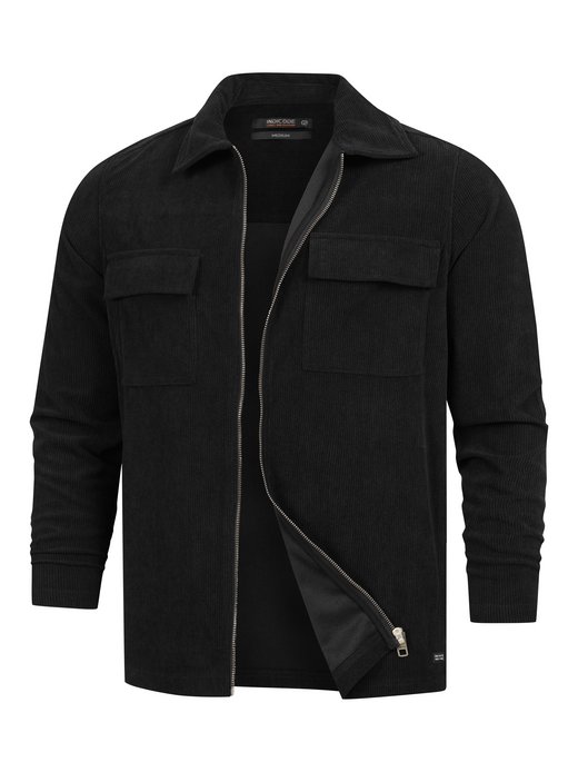 Herren Hemd Langarm - INNemoto Zip Shirt