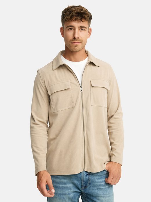 Herren Hemd Langarm - INNemoto Zip Shirt