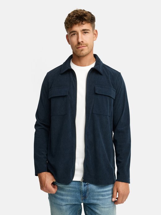 Herren Hemd Langarm - INNemoto Zip Shirt