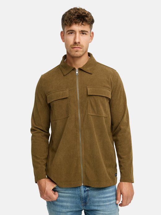 Herren Hemd Langarm - INNemoto Zip Shirt