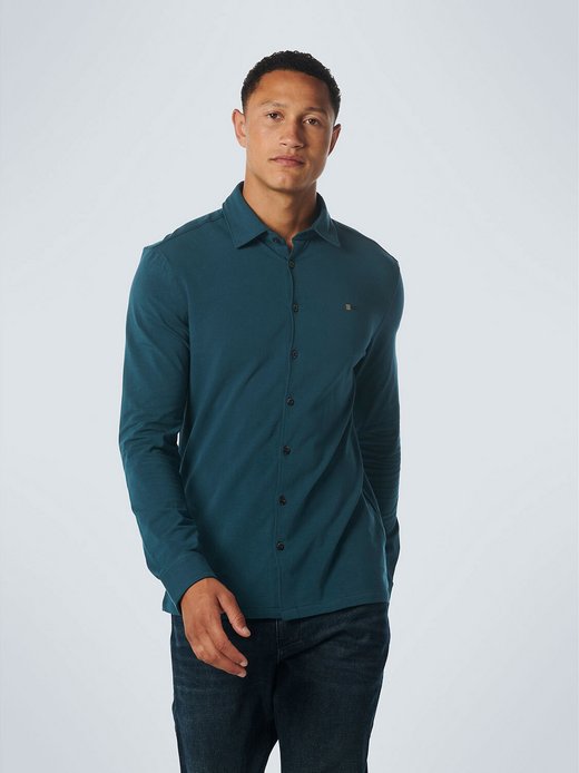 Herren Hemd aus Jersey-Stretch