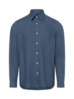 Artikelbild Herren Hemd aus Leinen von Marc O'Polo in blau uni