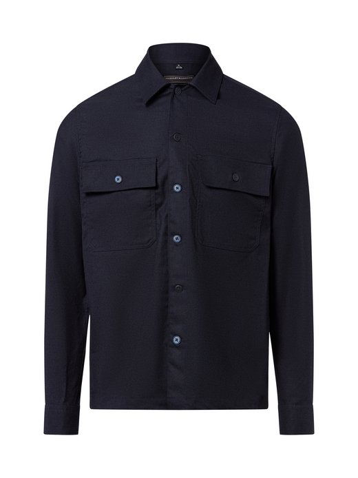 Herren Hemd mit Wollanteil