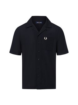 Artikelbild Herren Hemd von Fred Perry in schwarz uni