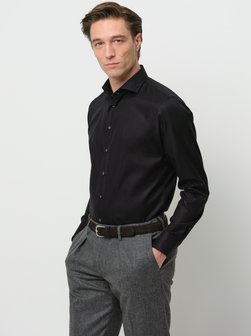 Artikelbild Herren Hemd von Profuomo in schwarz uni