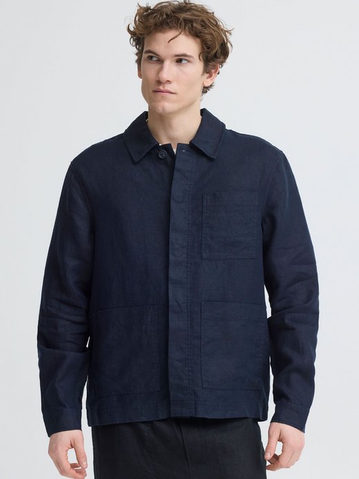 Herren Hemdjacke - CFEvensen Linen Mix