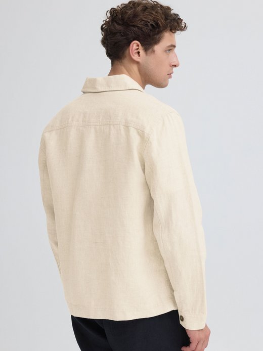Herren Hemdjacke - CFEvensen Linen Mix