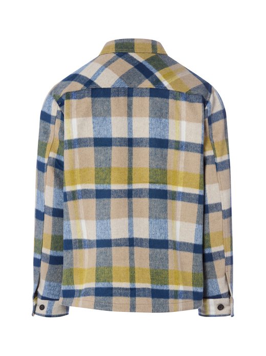 Herren Hemdjacke mit Woll-Anteil