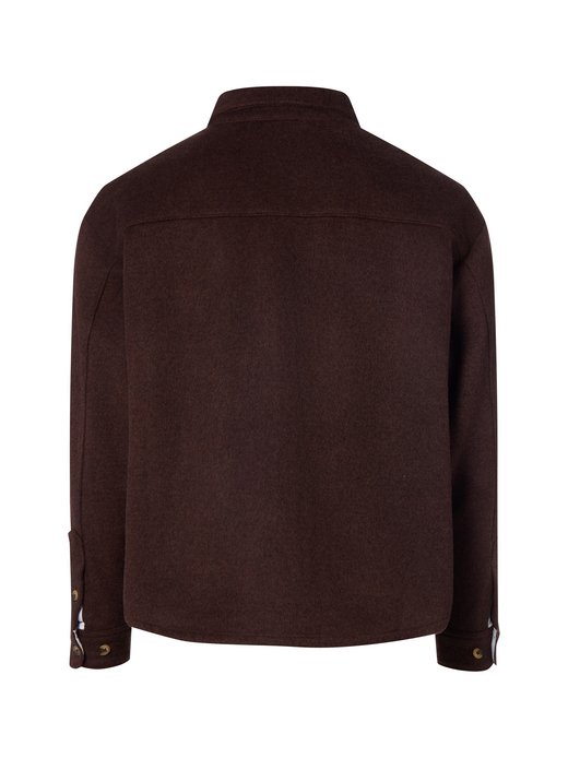 Herren Hemdjacke mit Wolle