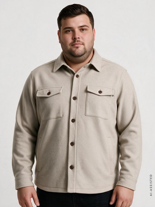 Herren Hemdjacke