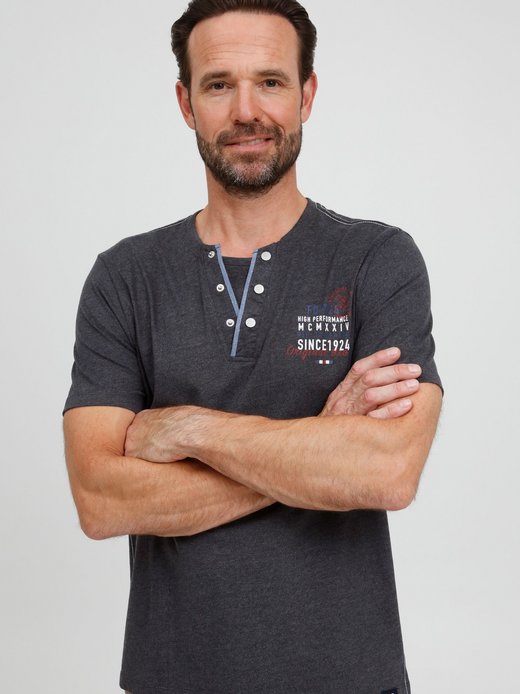 Herren Henleyshirt - FQRudolf