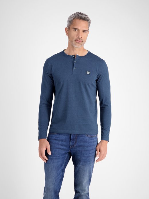 Herren Henleyshirt