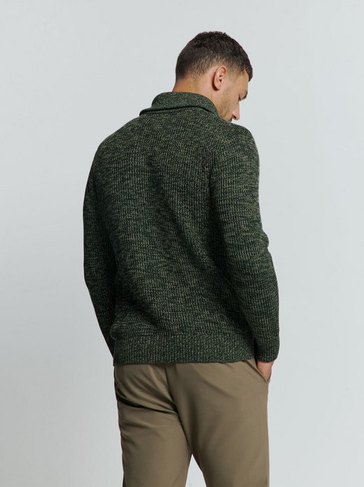 Herren Hochgeschlossener Pullover