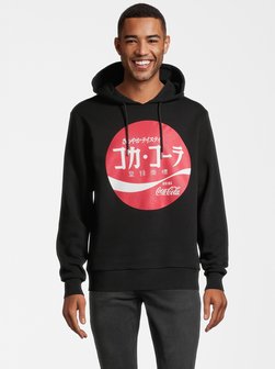 Herren Hoodie - Coca Cola Japan Retro