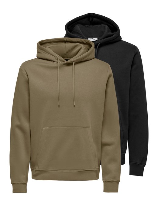 Herren Hoodie Connor im 2er-Pack