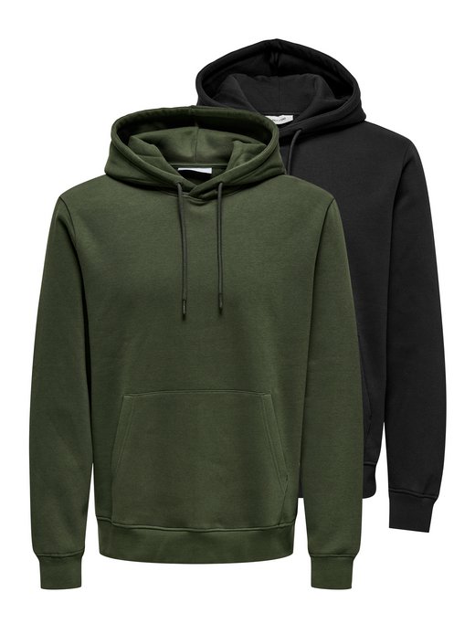 Herren Hoodie Connor im 2er-Pack