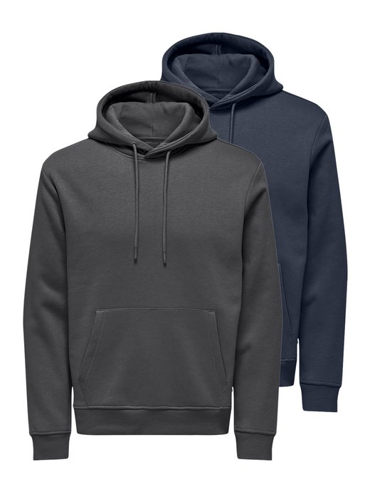 Herren Hoodie Connor im 2er-Pack