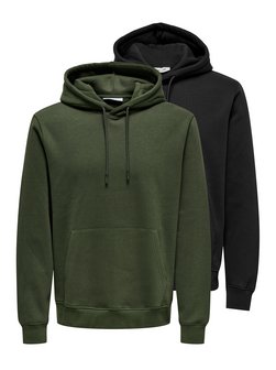Herren Hoodie Connor im 2er-Pack