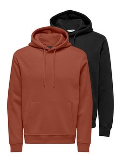 Herren Hoodie Connor im 2er-Pack