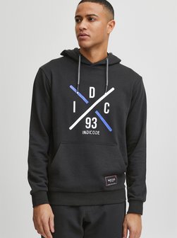 Artikelbild Herren Hoodie - IDLeon von Indicode in schwarz bedruckt