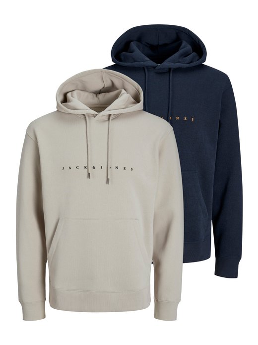 Herren Hoodie Star im 2er-Pack