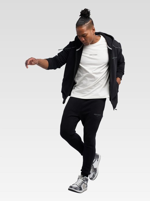 Herren Hoodie mit Reißverschluss  -  De Simoi