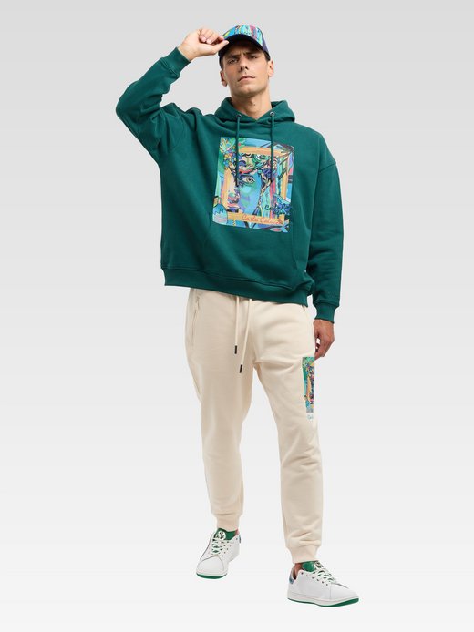 Herren Hoodie ohne Reißverschluss  -  De Val