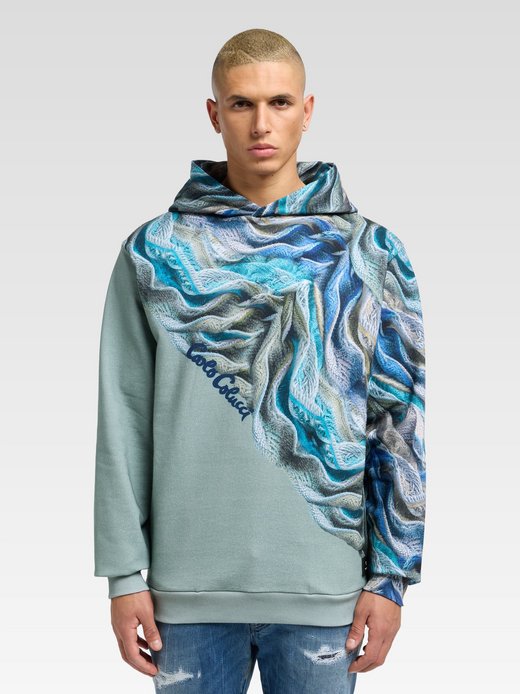 Herren Hoodie ohne Reißverschluss  -  Draicchio