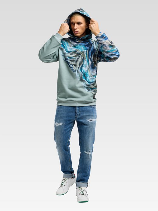 Herren Hoodie ohne Reißverschluss  -  Draicchio