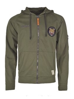 Artikelbild Herren Hoodie von Topgun in oliv uni