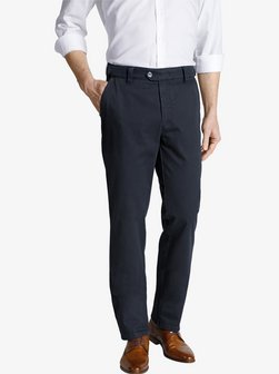 Artikelbild Herren Hose - AURELIUS von Charles Colby in blau uni