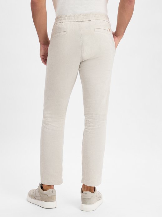 Herren Hose mit Leinenanteil - Sanderson