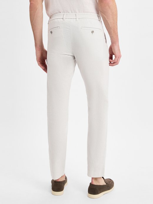 Herren Hose mit Leinenanteil