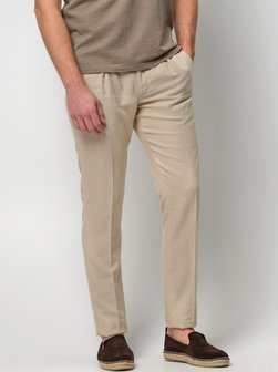 Artikelbild Herren Hose von Profuomo in beige uni
