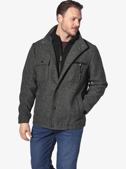 Artikelbild Herren Jacke - INGRIDSON von Jan Vanderstorm in grau melange uni