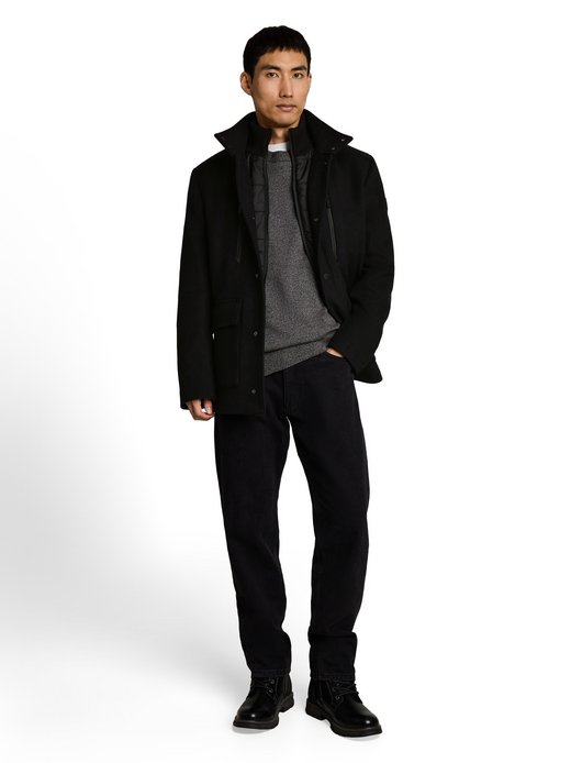 Herren Jacke mit Wollanteil