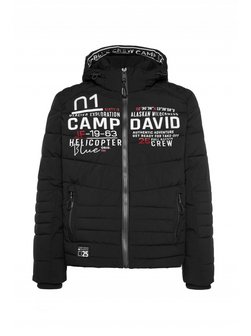 Artikelbild Herren Jacke von Camp David in schwarz bedruckt