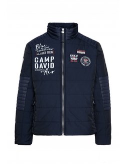 Artikelbild Herren Jacke von Camp David in blau bedruckt
