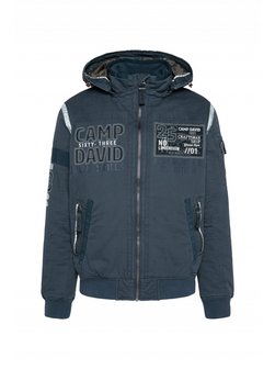Artikelbild Herren Jacke von Camp David in blau bedruckt