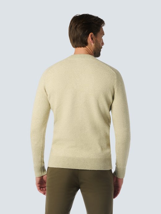 Herren Jacquard-Pullover mit Wolle