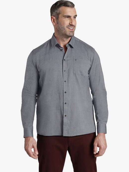 Herren Jacquardhemd - EARL GEORGE