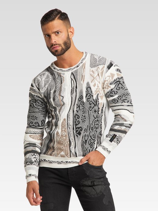 Herren Jacquardpullover  -  D'Alessandro