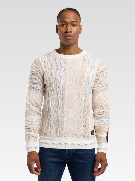 Herren Jacquardpullover  -  Dimani