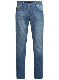 Artikelbild Herren Jeans  -  ASMarco von Alessandro Salvarini in hellblau uni