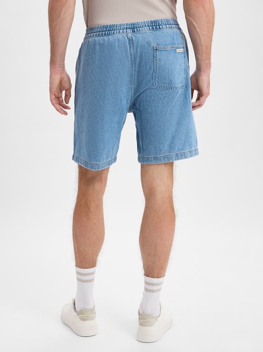 Herren Jeans-Bermuda