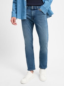 Artikelbild Herren Jeans - Delaware Bo Compass von BOSS Orange in blau uni