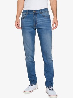 Artikelbild Herren Jeans - LURENTO von BABISTA in blau uni