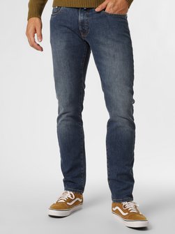 Artikelbild Herren Jeans - Lyon tapered von Pierre Cardin in medium stone uni