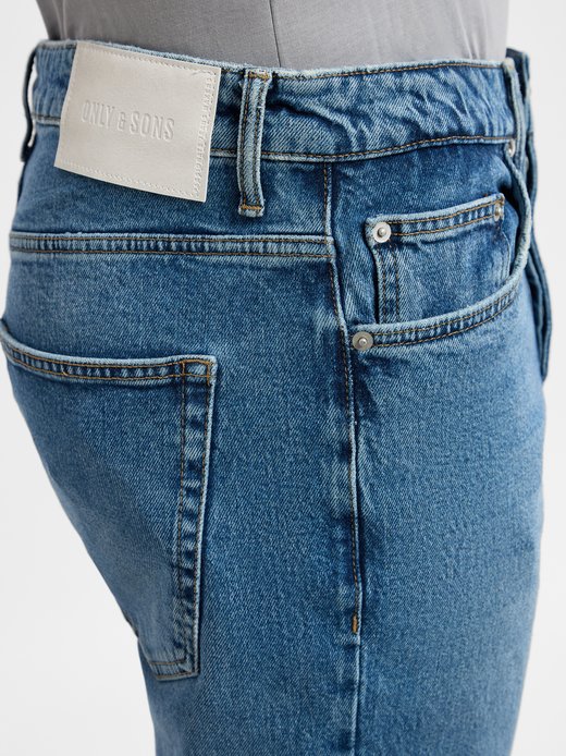 ONLY & SONS Herren Jeans – Klassische Denim-Hose Der Dänischen Marke – Regelmäßige Passform Für Jeden Tag